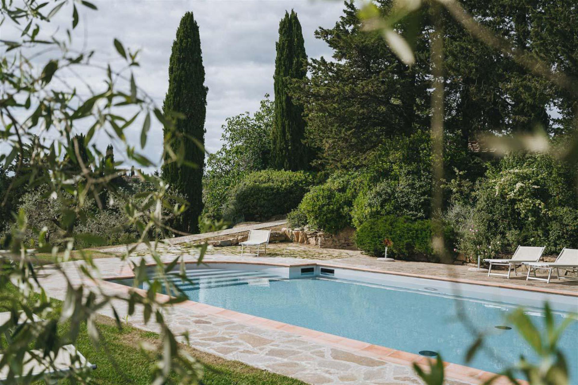 Agriturismo im Chianti-Gebiet zwischen Florenz und Siena Agriturismo im Chianti-Gebiet zwischen Florenz und Siena