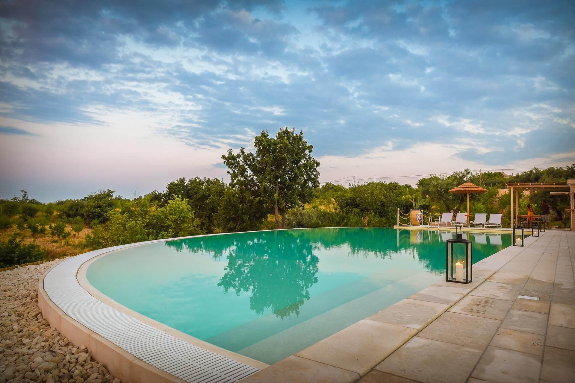 Toller Agriturismo mit Blick auf Noto und in der Nähe des Meeres