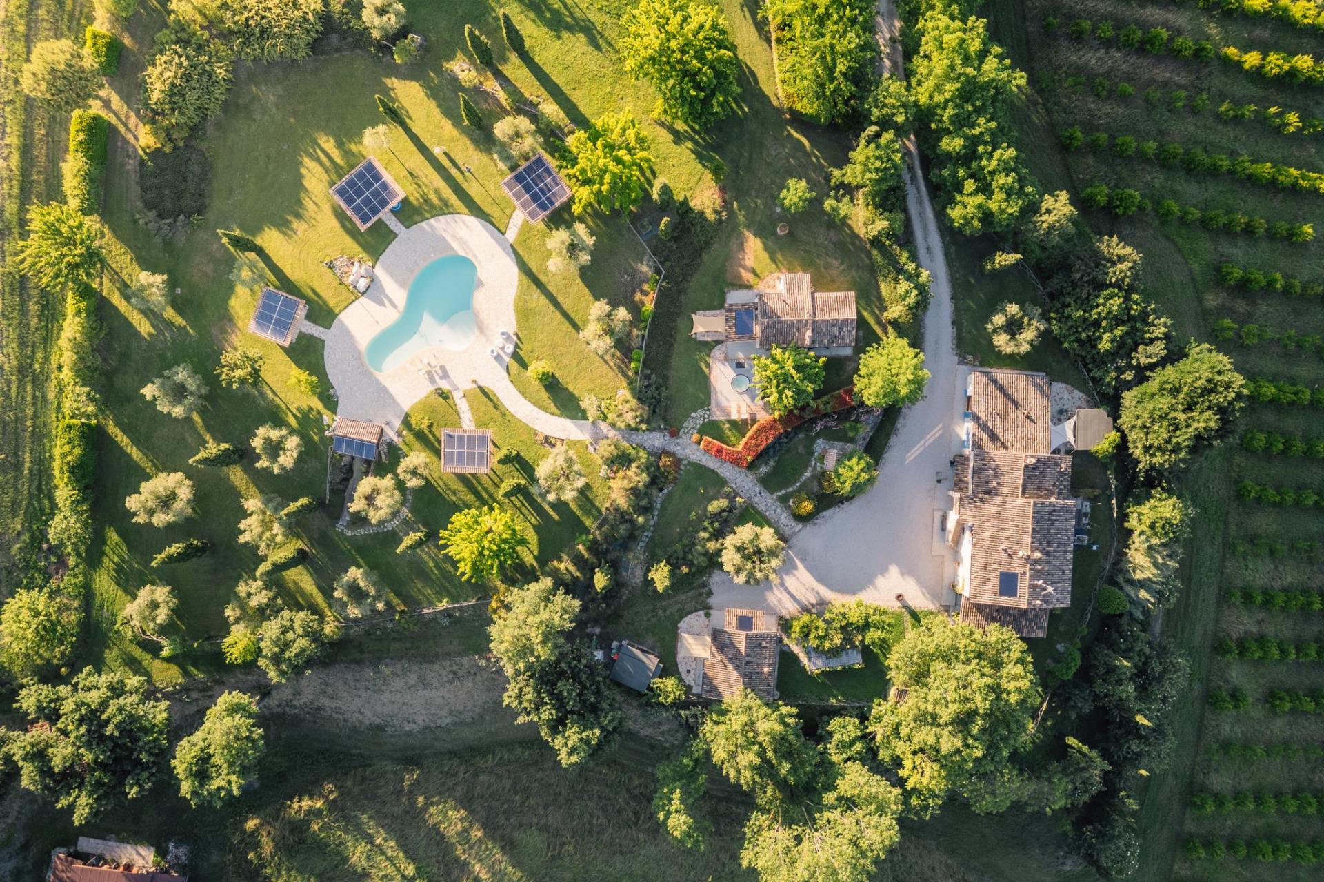 Kleines Country House in den Marken