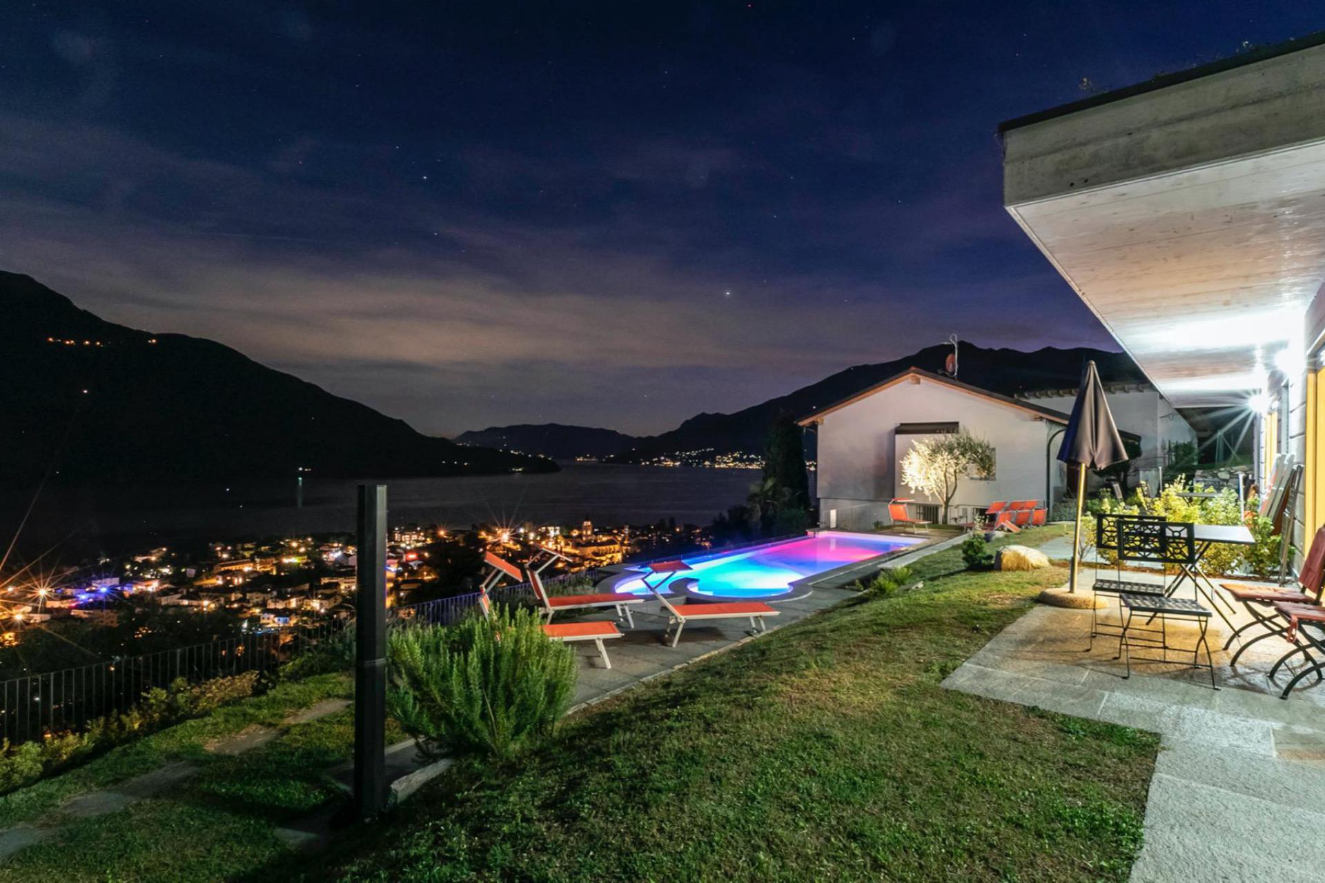Kleine Residenz mit einzigartigem Blick auf den Comer See