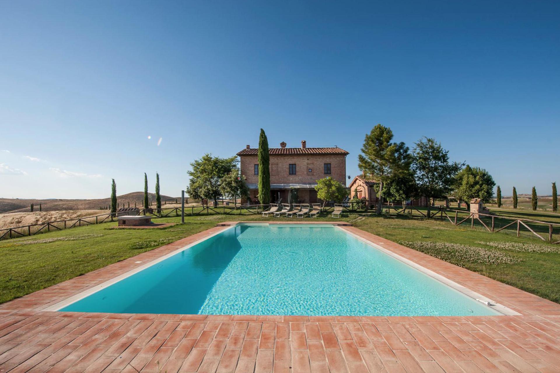 2. Panorama-Feriengut mit schönem Blick auf Siena