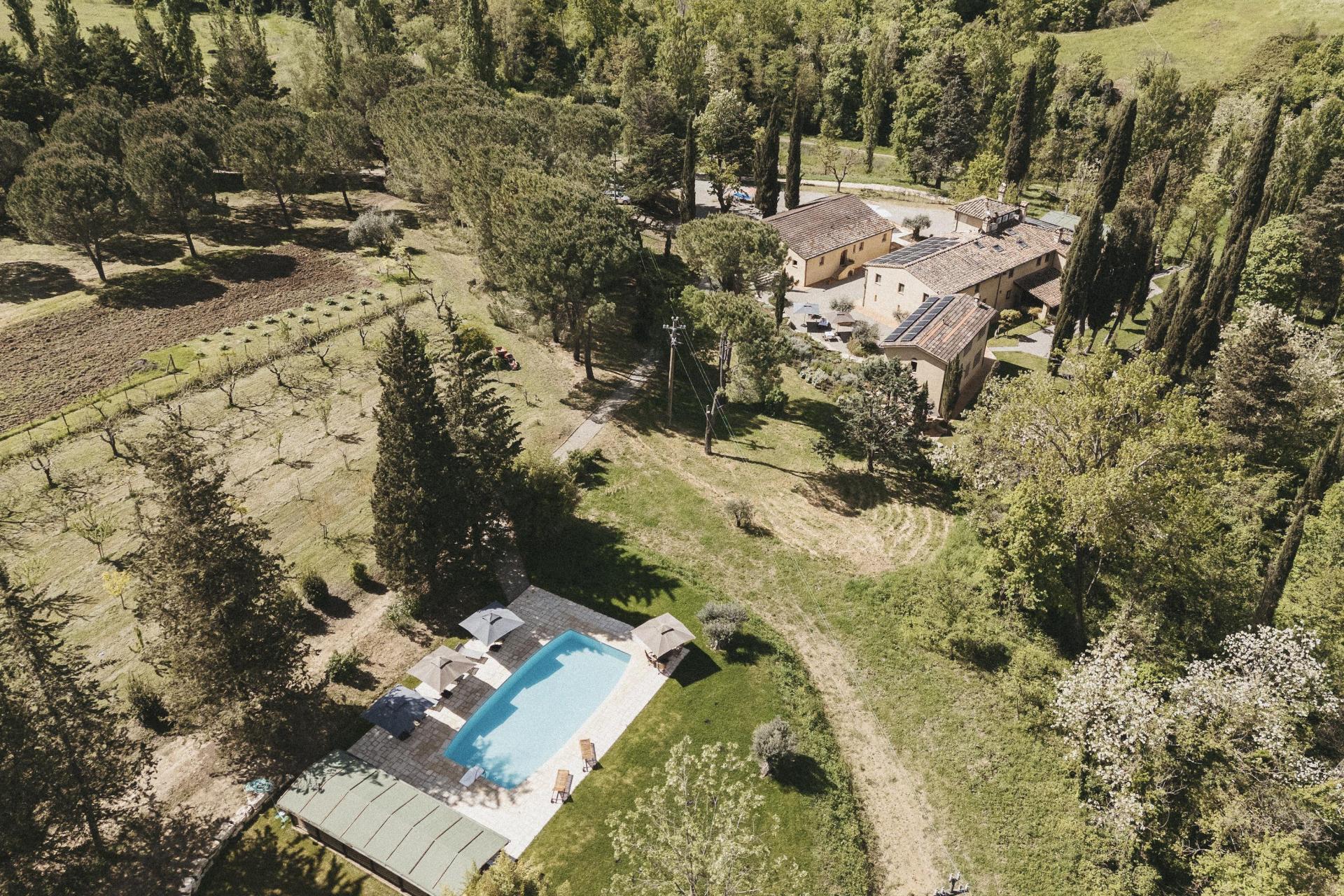 Ein kleiner Borgo mit Restaurant im Herzen der Toskana