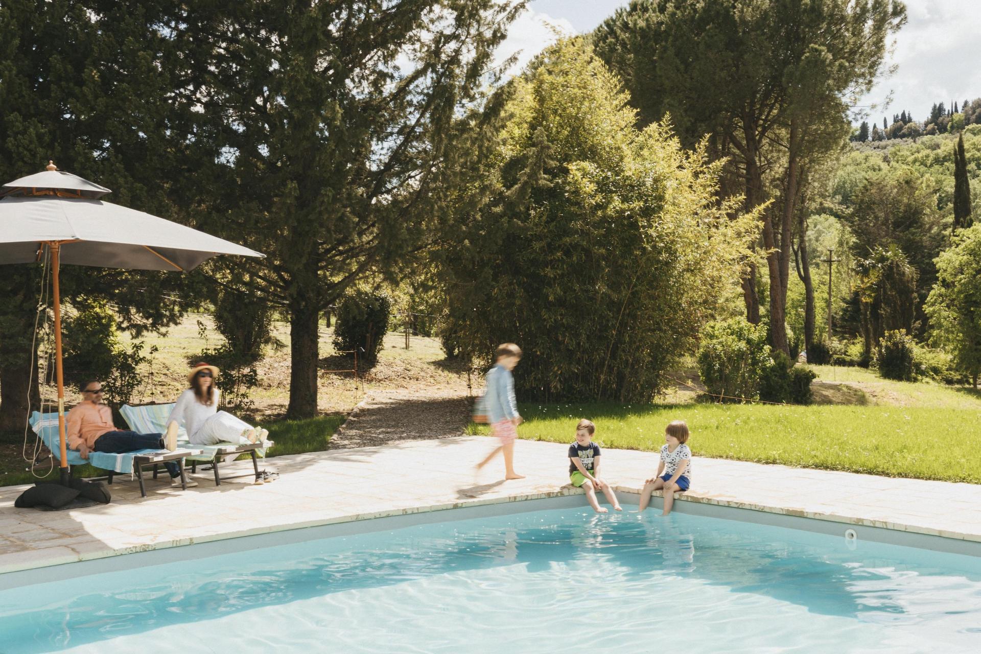 Ein kleiner Borgo mit Restaurant im Herzen der Toskana