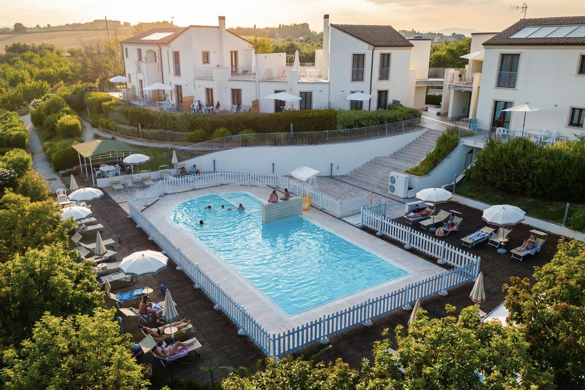 Agriturismo Marken, familienfreundlich mit Meerblick