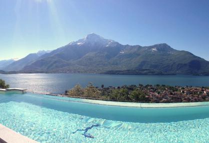 Ferienanlage mit 3 Ferienwohnungen und einzigartigem Blick auf den Comer See