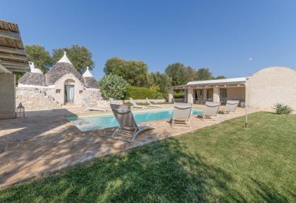 Privater Trullo mit Pool in Apulien
