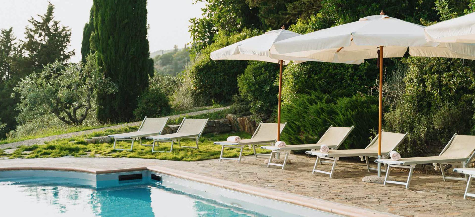 Agriturismo Toskana Agriturismo im Chianti-Gebiet zwischen Florenz und Siena