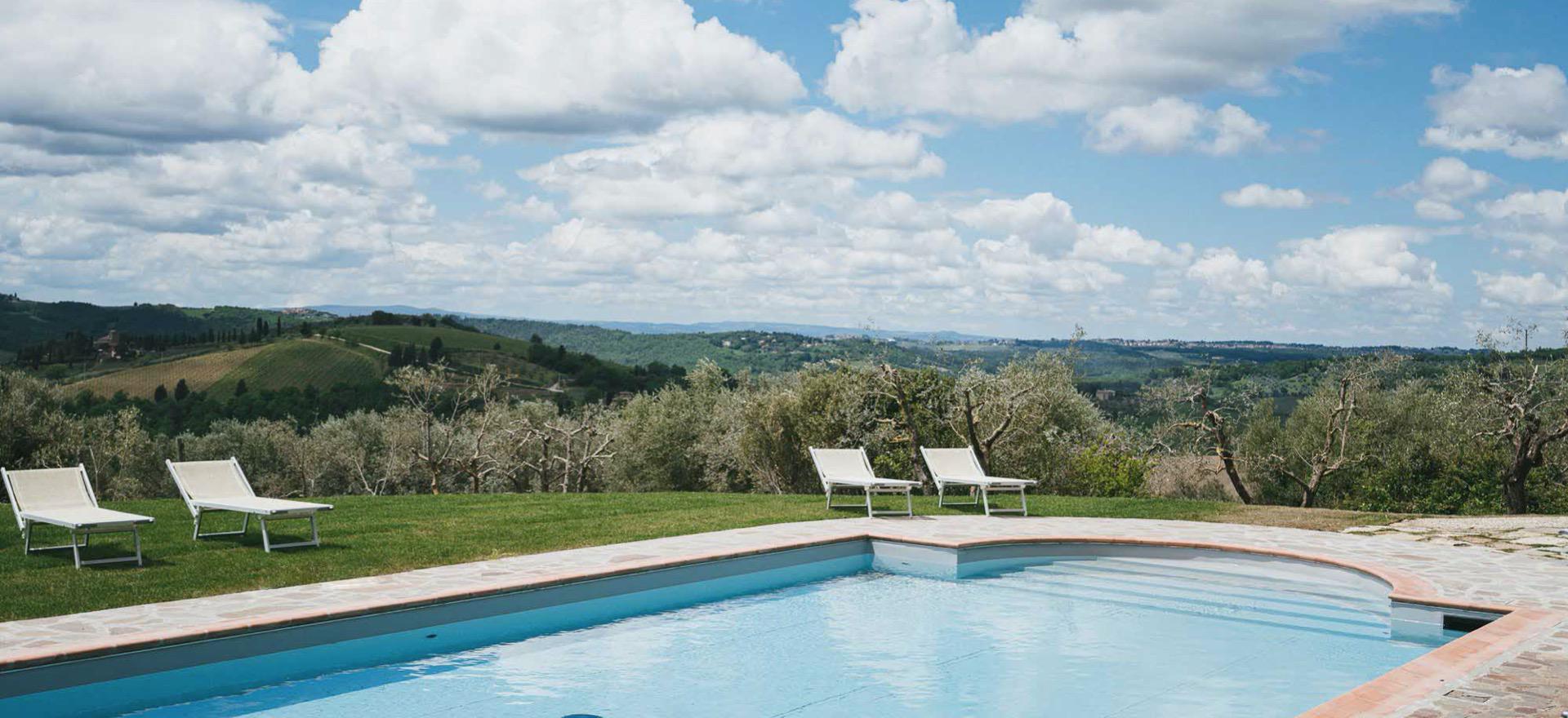 Agriturismo Toskana Agriturismo im Chianti-Gebiet zwischen Florenz und Siena