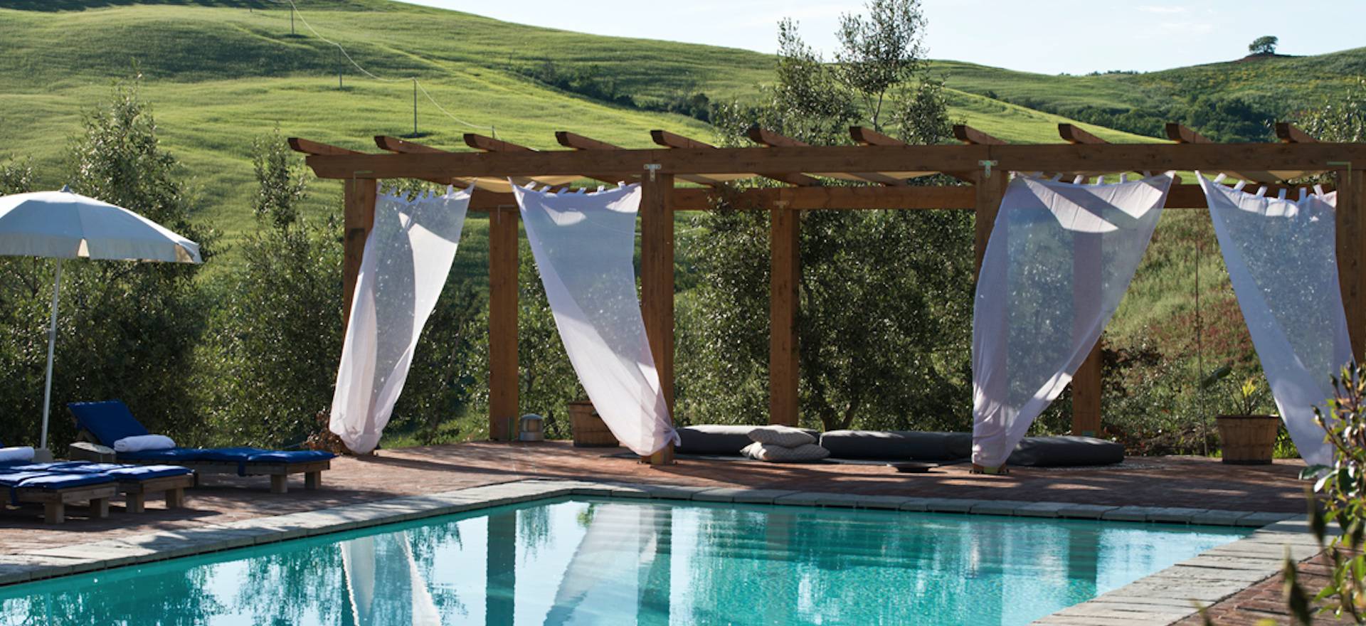 Agriturismo Toskana Agriturismo mit Ferienwohnungen und schönem Pool bei Volterra