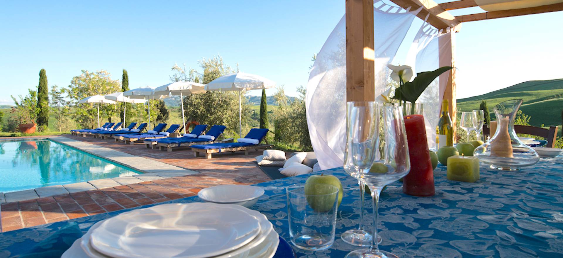 Agriturismo Toskana Agriturismo mit Ferienwohnungen und schönem Pool bei Volterra
