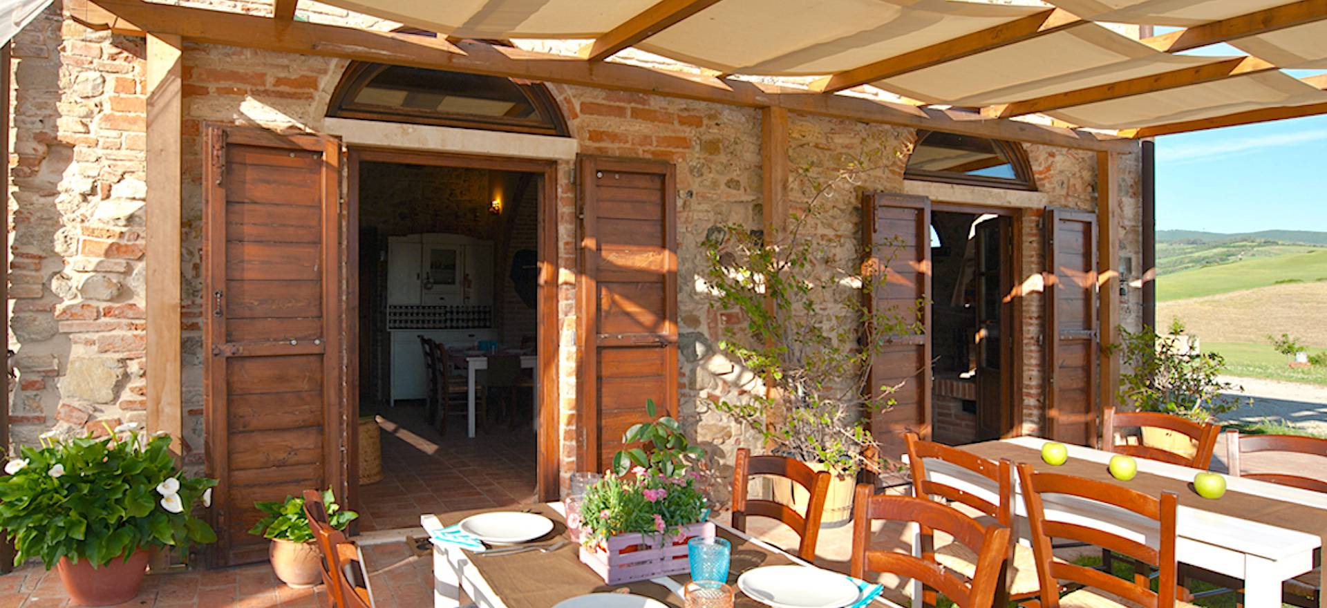 Agriturismo Toskana Agriturismo mit Ferienwohnungen und schönem Pool bei Volterra
