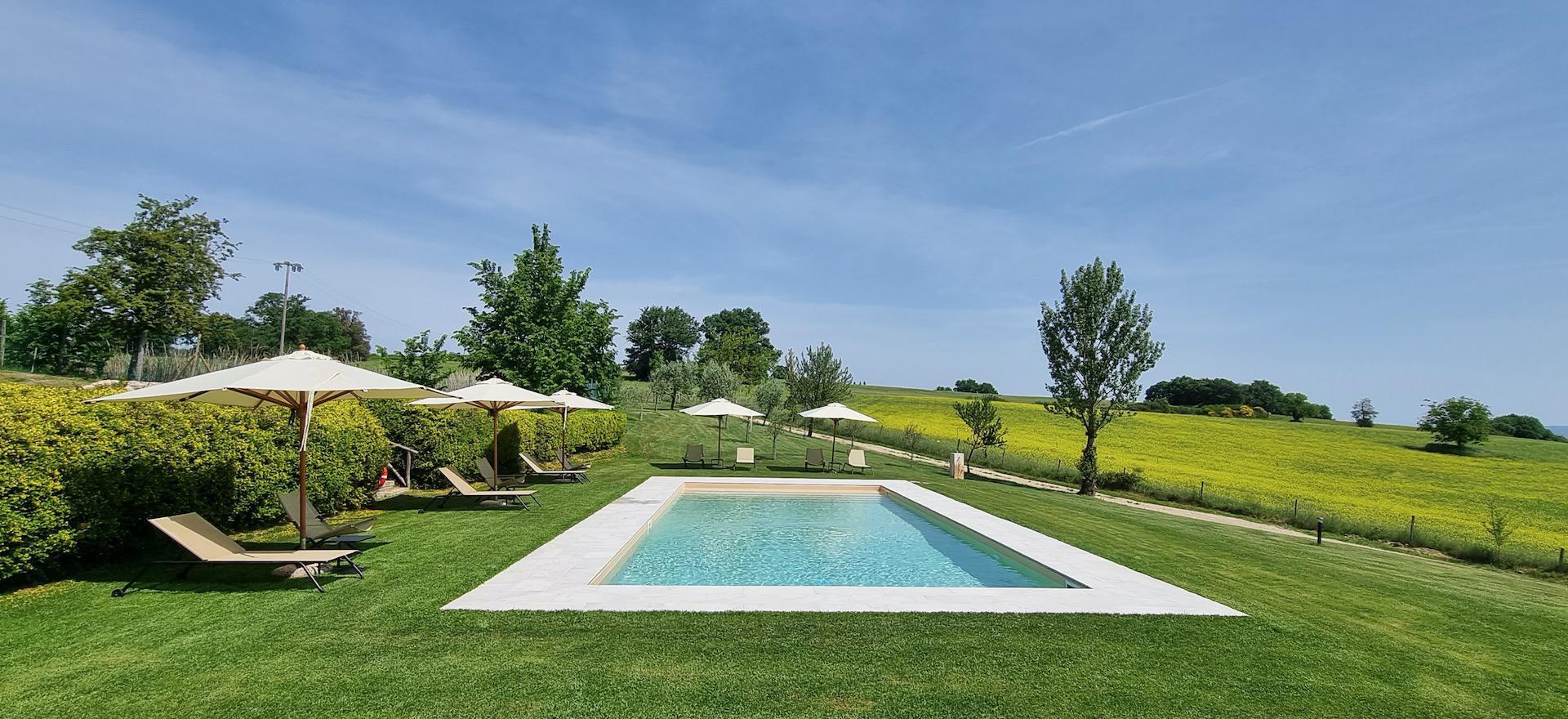 Agriturismo Toskana Appartements in der Nähe von Siena mit Pool und großem Spielfeld | myitalyselection.de