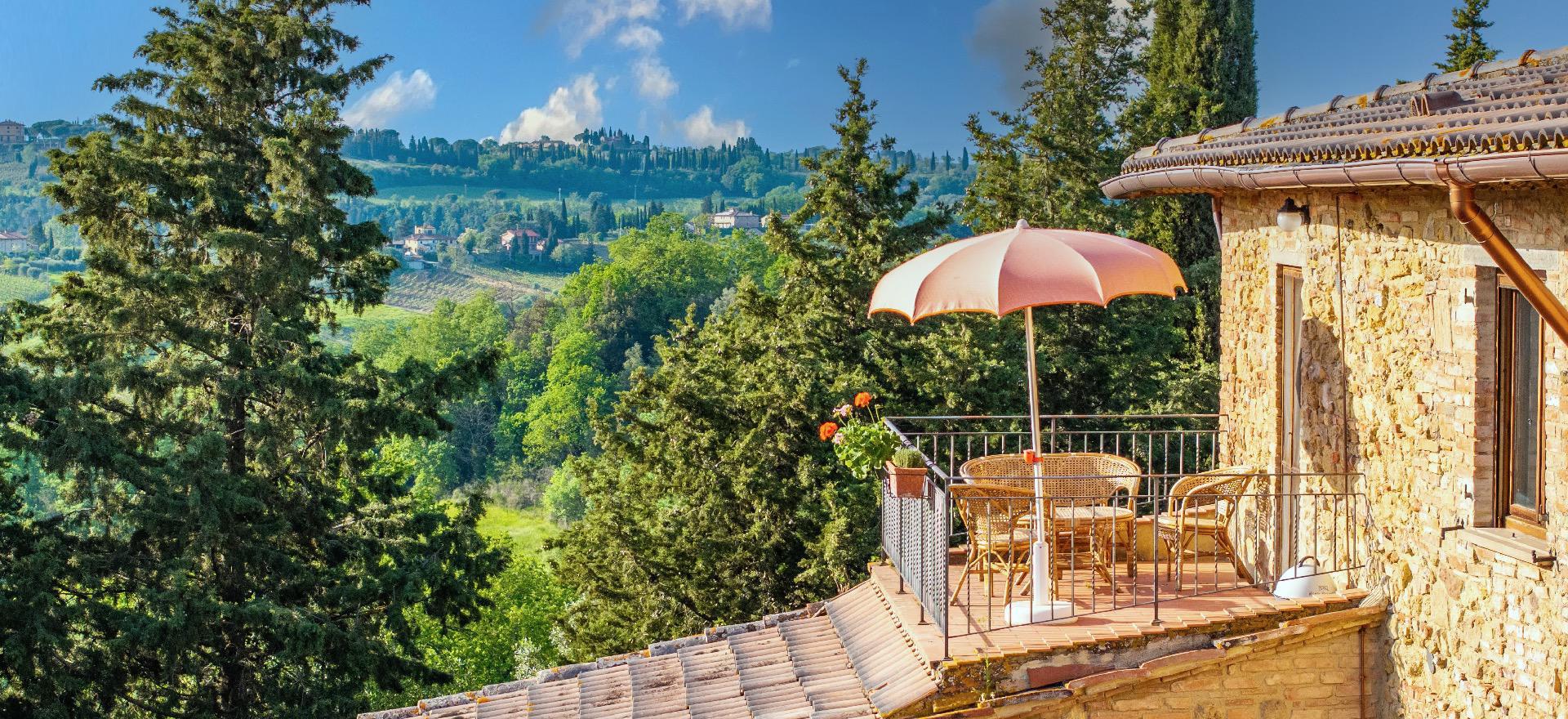 Agriturismo Toskana Authentischer Agriturismo Toskana mit schöner Aussicht