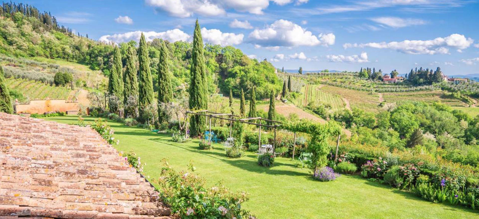 Agriturismo Toskana Ferienhaus oder FeWo im Olivenhain mit toller Aussicht - Toskana