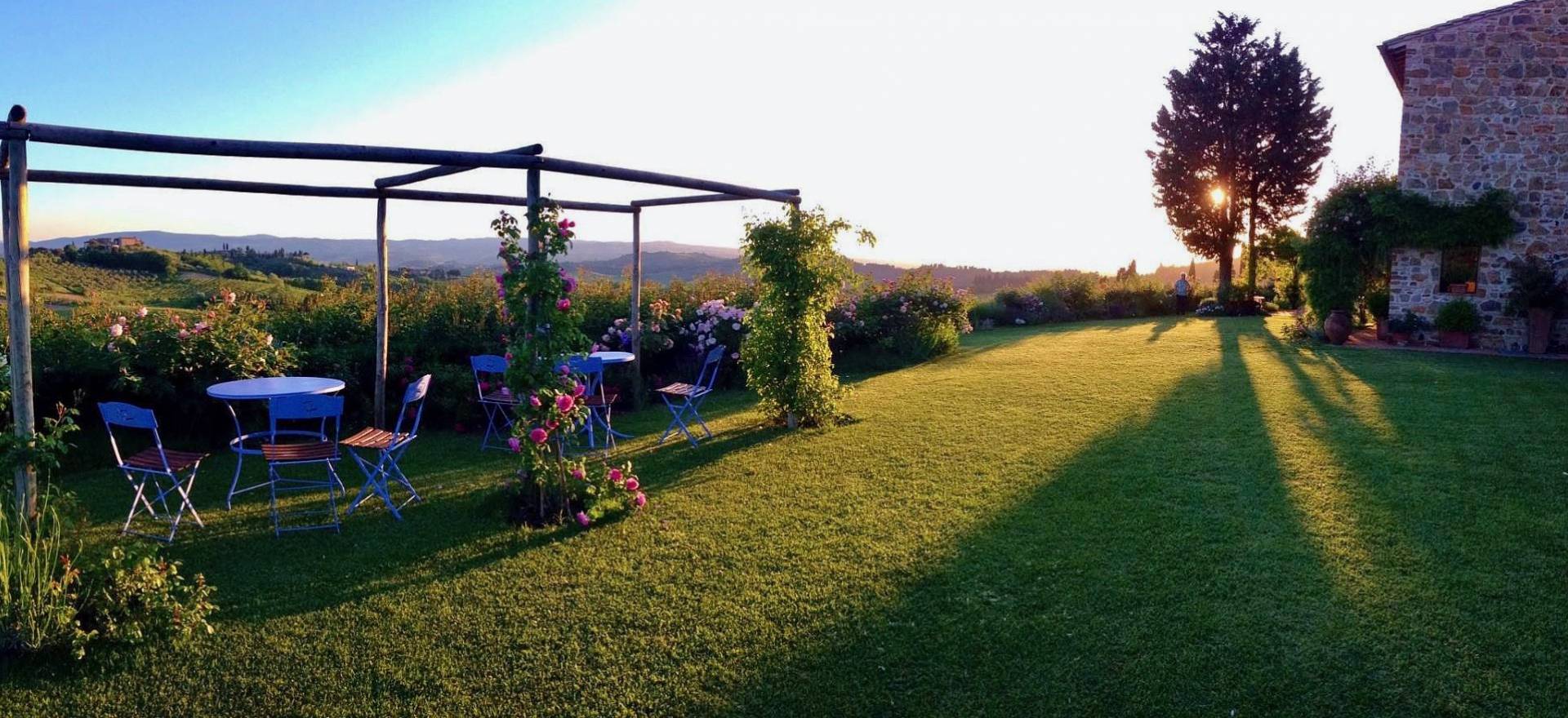 Agriturismo Toskana Ferienhaus oder FeWo im Olivenhain mit toller Aussicht - Toskana