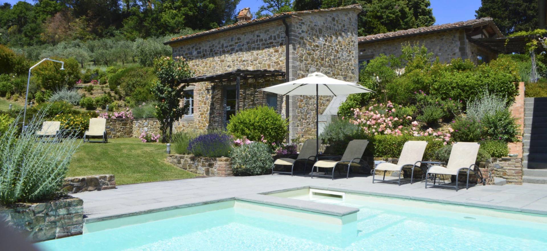 Agriturismo Toskana Ferienhäuser un FeWo auf Agriturismo mit Ausblick auf San Gimignano