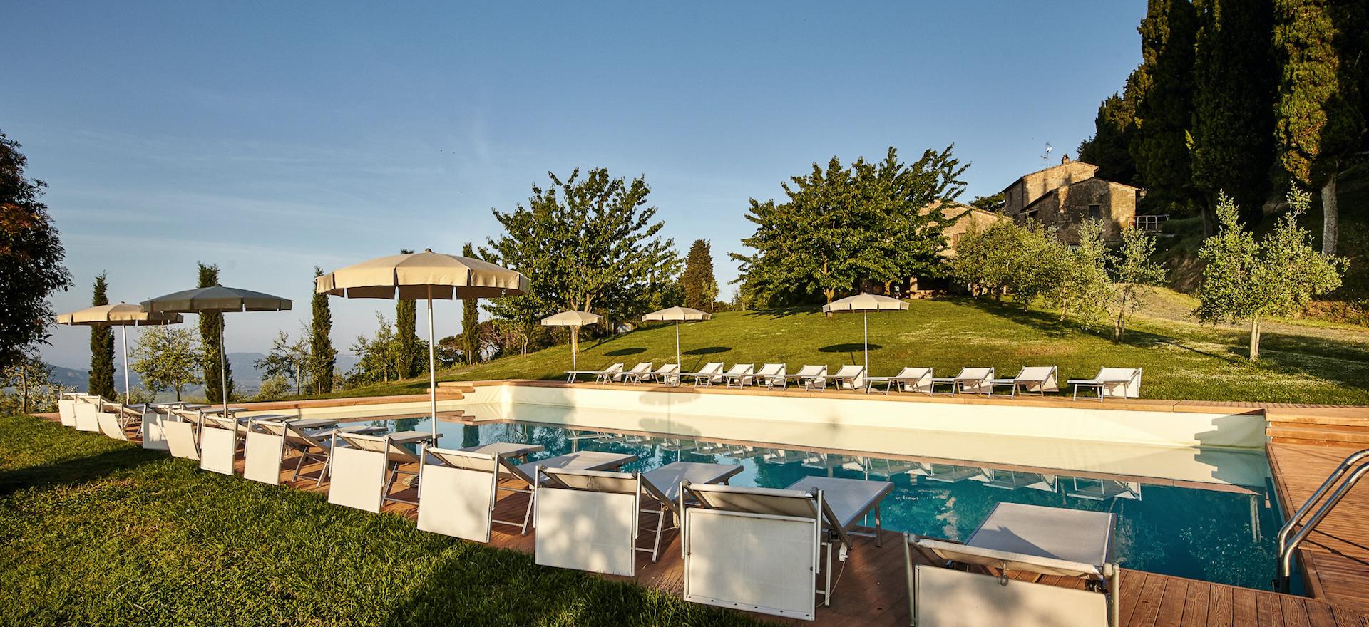 Agriturismo Toskana Kinderfreundlicher Agriturismo Toskana typisch rusticale FeWo