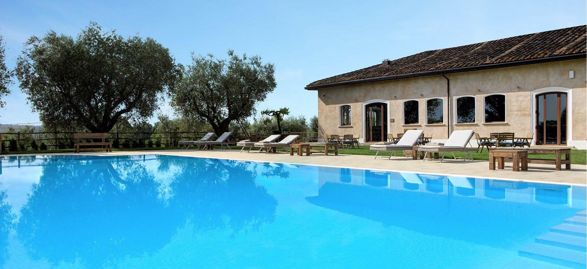 Agriturismo Rom Luxus-Agriturismon nähe Rom mit Restaurant und Pool