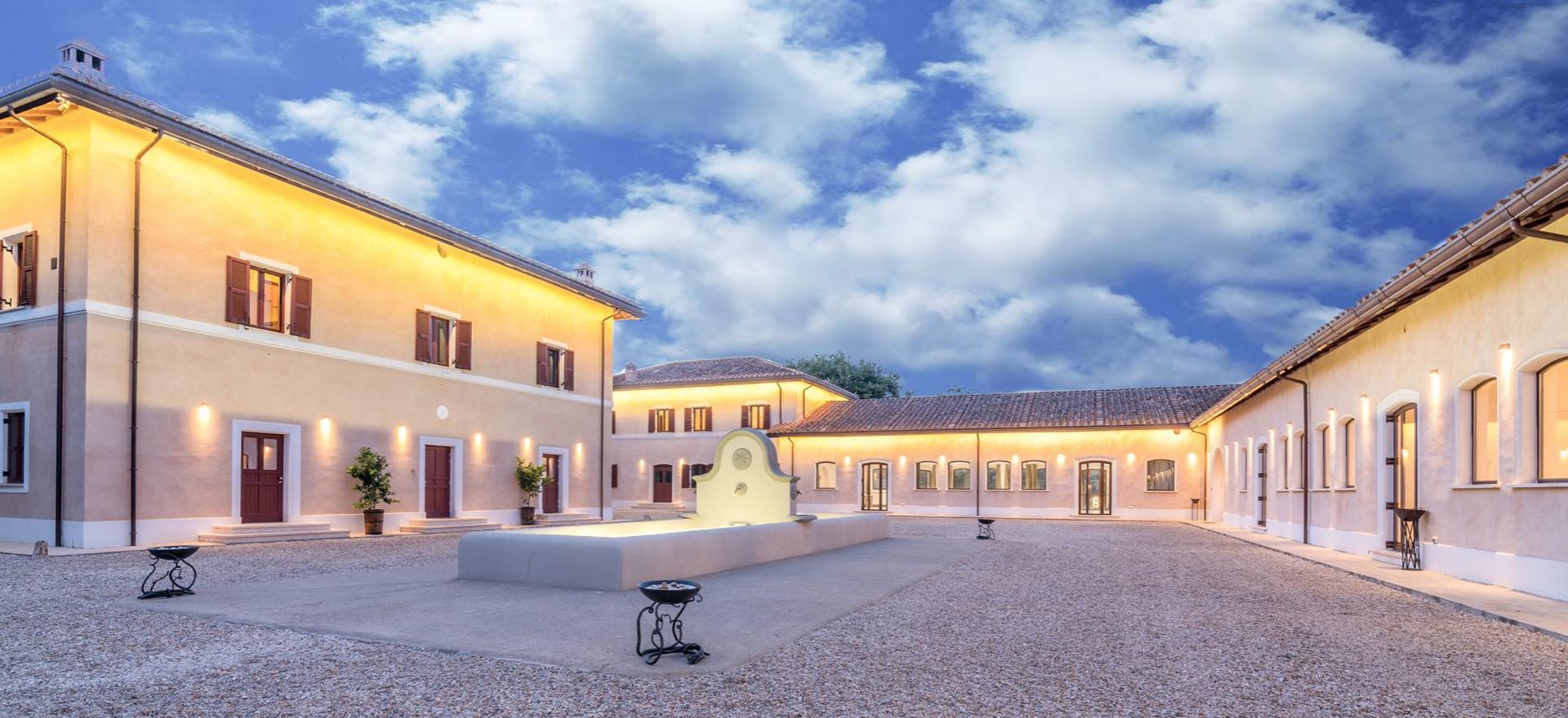 Agriturismo Rom Luxus-Agriturismon nähe Rom mit Restaurant und Pool