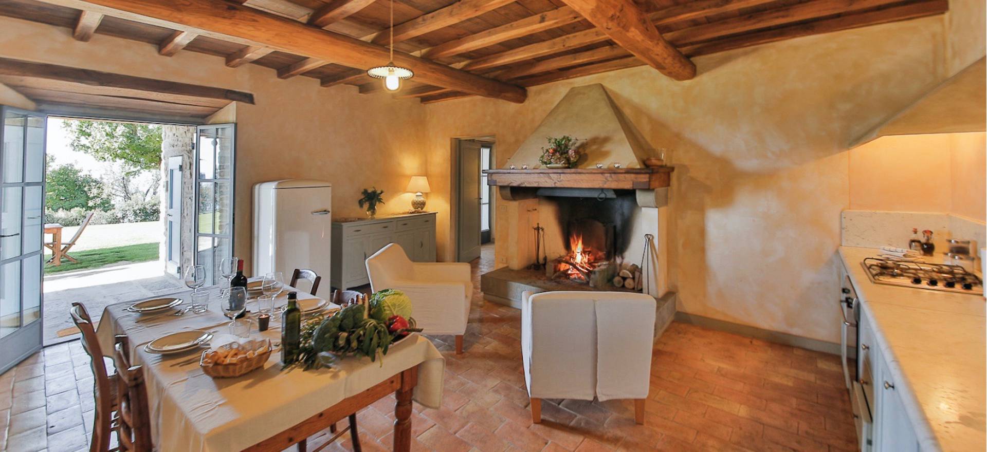 Agriturismo Toskana Luxus Ferienhaus und FeWo in der Toskana mit schöner Aussicht