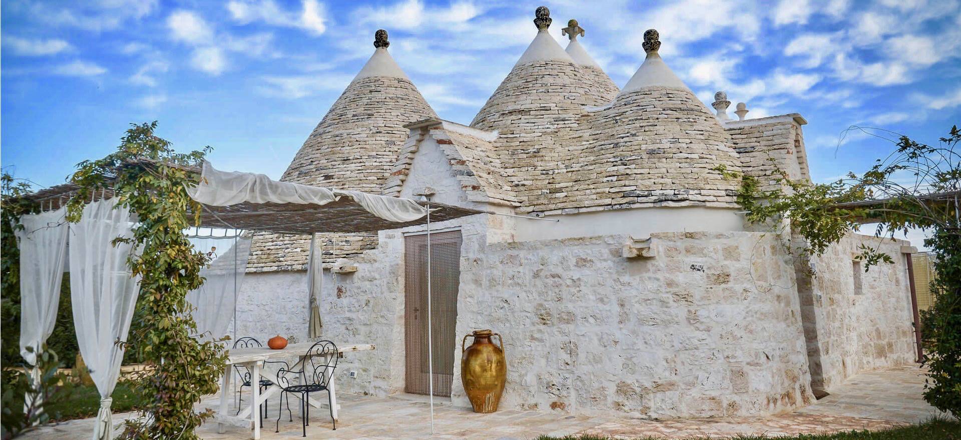 Agriturismo Apulien Süditalienischen Gastfreundschaft in schönen Trulli