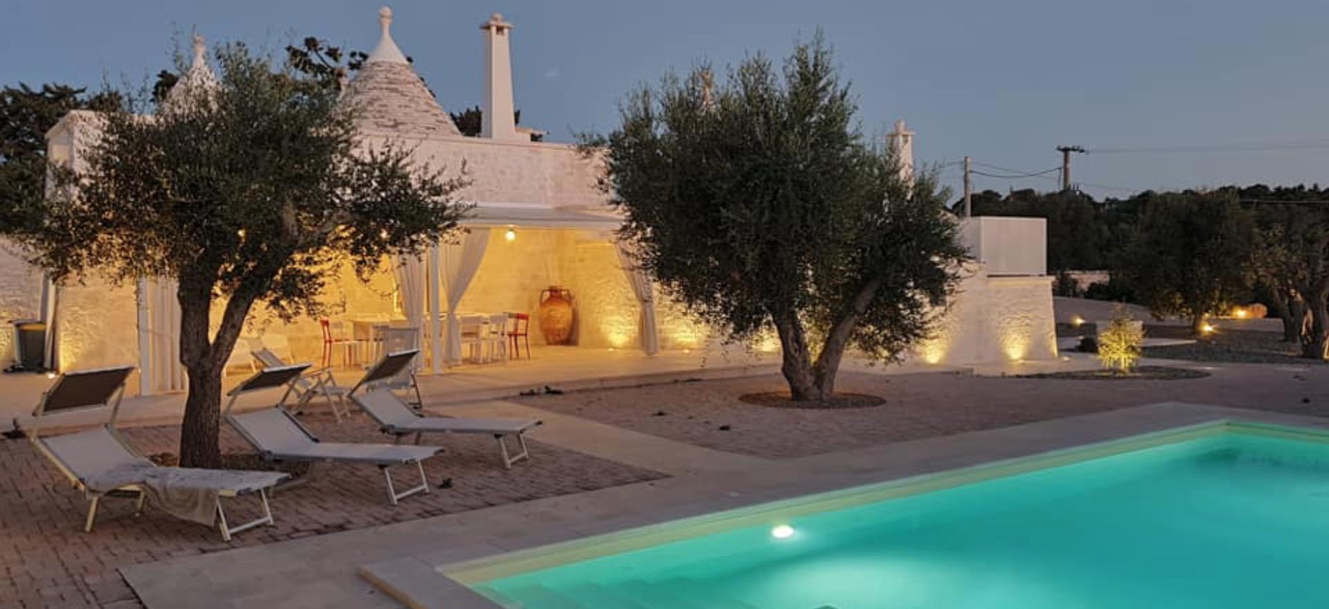 Agriturismo Apulien Trullo in Apulien mit privatem Pool