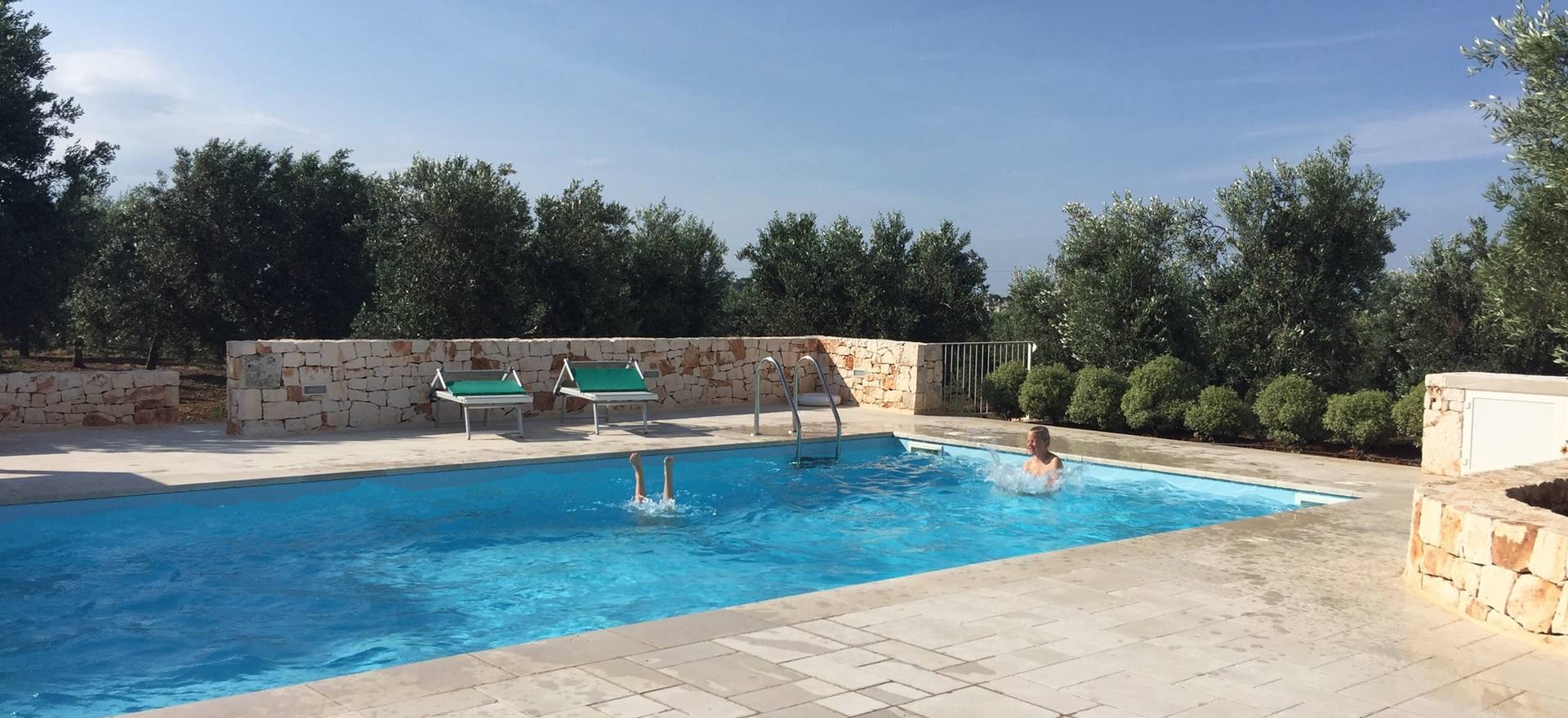 Agriturismo Apulien Trullo mit privatem Pool in Olivenhain