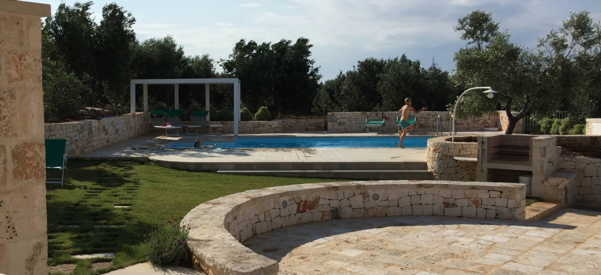Agriturismo Apulien Trullo mit privatem Pool in Olivenhain