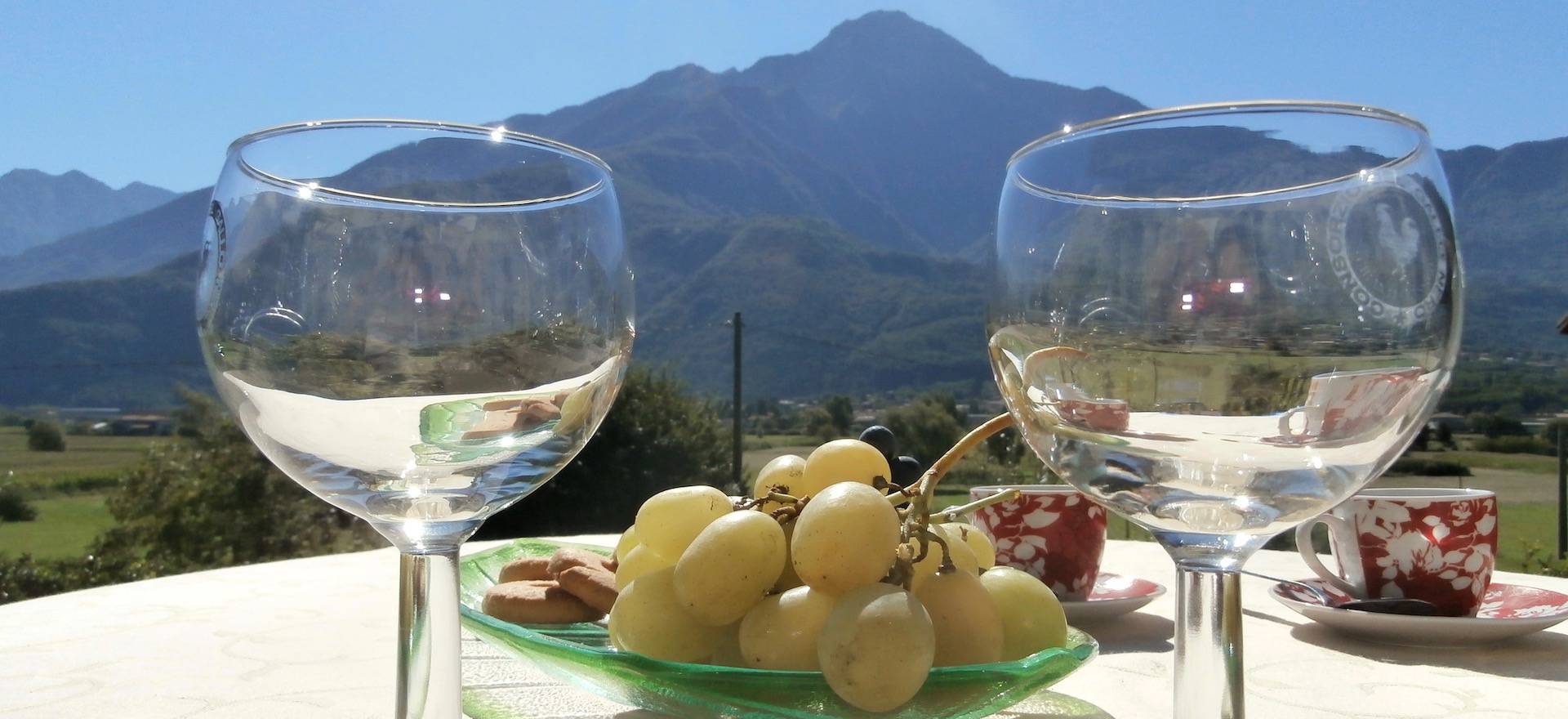 Agriturismo Comer See und Gardasee Typischer Agriturismo in der Nähe von Comer See