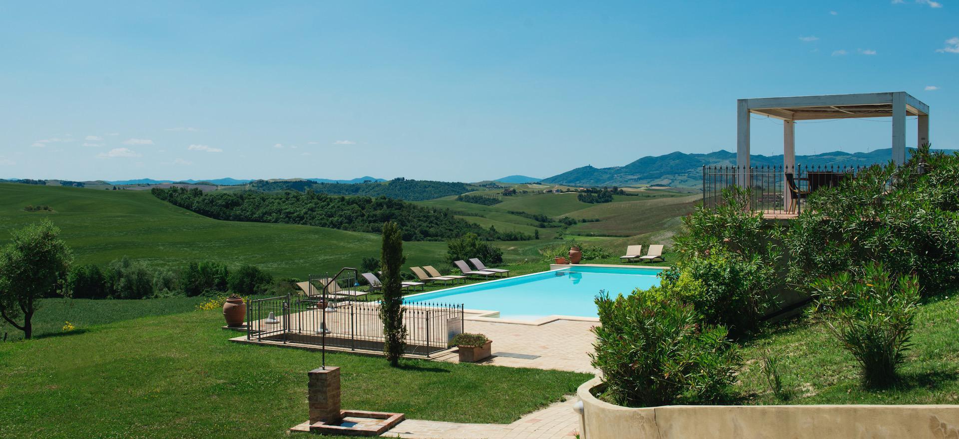 Agriturismo Toskana mit Pool und Panoramablick